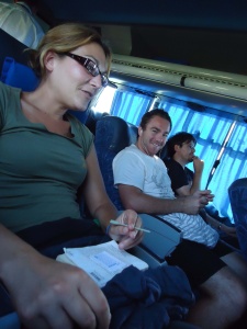 Riding a Bingo Bus in Argentina