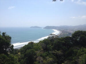 expat in costa rica - view of Jaco