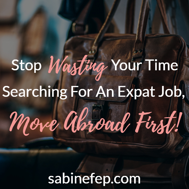 expat job move abroad first