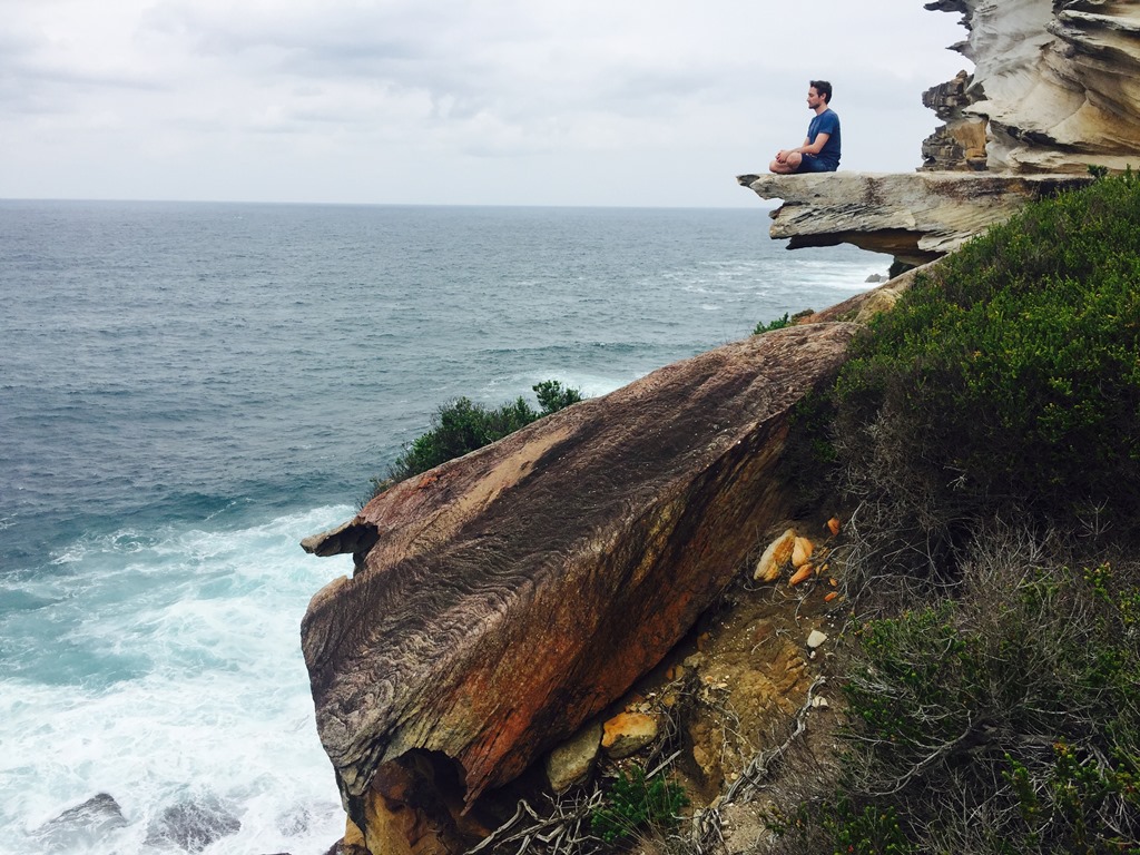 Meditating in nature expat entrepreneur