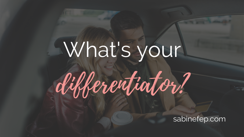 what's your differentiator what's your differentiator