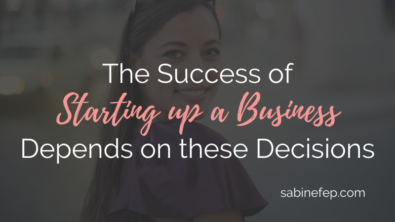 sucess 4 essentials when starting your own business