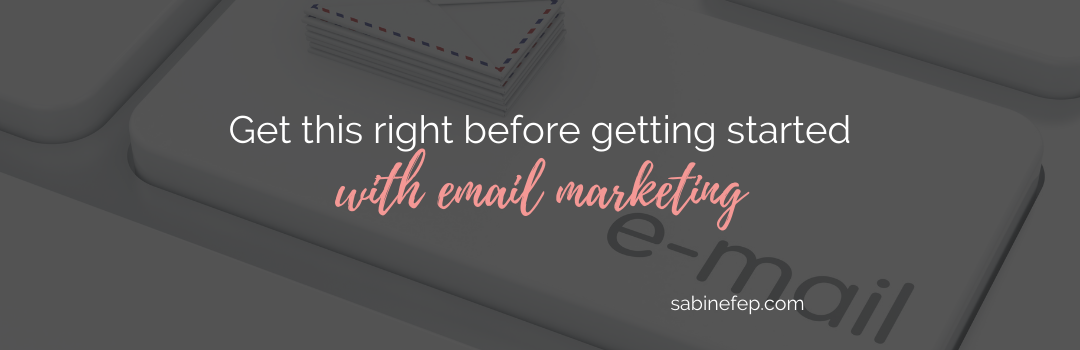 get started with email marketing