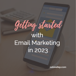 Getting started with Email Marketing