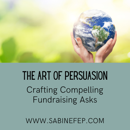 art of persuasion Sabine Panneau Fundraising Mentor