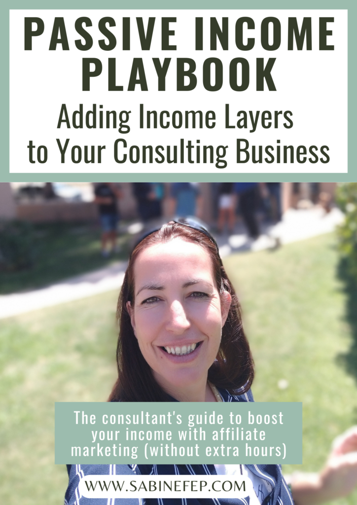 SabPanneau - The Consultant's Guide to Affiliate Marketing Cover freebie sales page blueprint